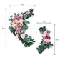 Artificial Rose Plum Purple Wedding Arch Decor (Set of 2)