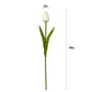 Set of 10 Artificial Tulip Stems with Real Touch, 18 inches Tall