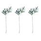 25 inch Tall Artificial Silverdust Dusty Miller Stems (Set of 3)