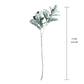 25 inch Tall Artificial Silverdust Dusty Miller Stems (Set of 3)