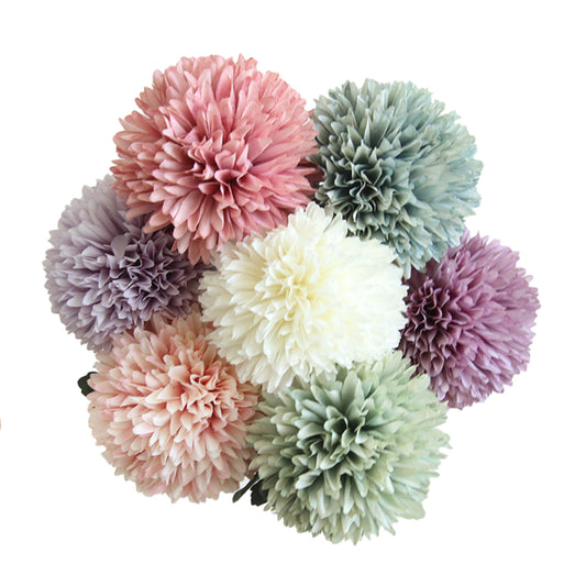 Artificial Dandelion Stems 22 inch Tall  (Set of 6)