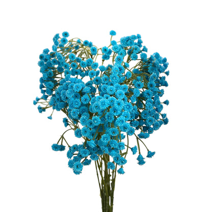 Set of 6 Artificial Baby's Breath Stems, 25 Inches Tall