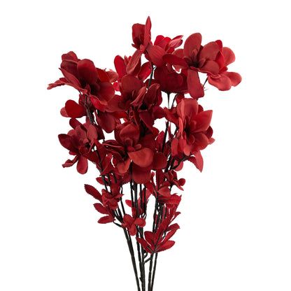 Set of 3 Artificial Freesia Flower Stems 30 inches Tall
