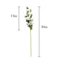 Set of 3 Artificial Iceberg Rose Flower Stems 30 inches Tall