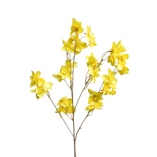 Set of 3 Artificial Narcissus Flower Stems 32in Tall