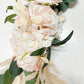 Wedding Arch Decor Artificial Flowers Light Pink Rose