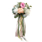 Artificial Rose Wedding Bouquet for Brides and Bridesmaids