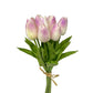 Artificial Tulip Flowers with Real Touch Feel - Pack of 10 Stems