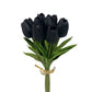 Artificial Tulip Flowers with Real Touch Feel - Pack of 10 Stems
